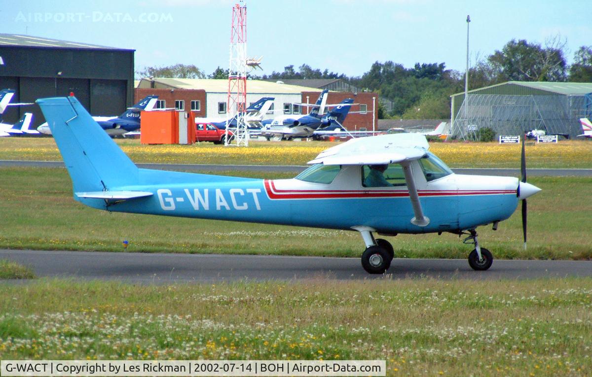 G-WACT, 1982 Reims Cessna F152 C/N 1908, Cessna F.152 11