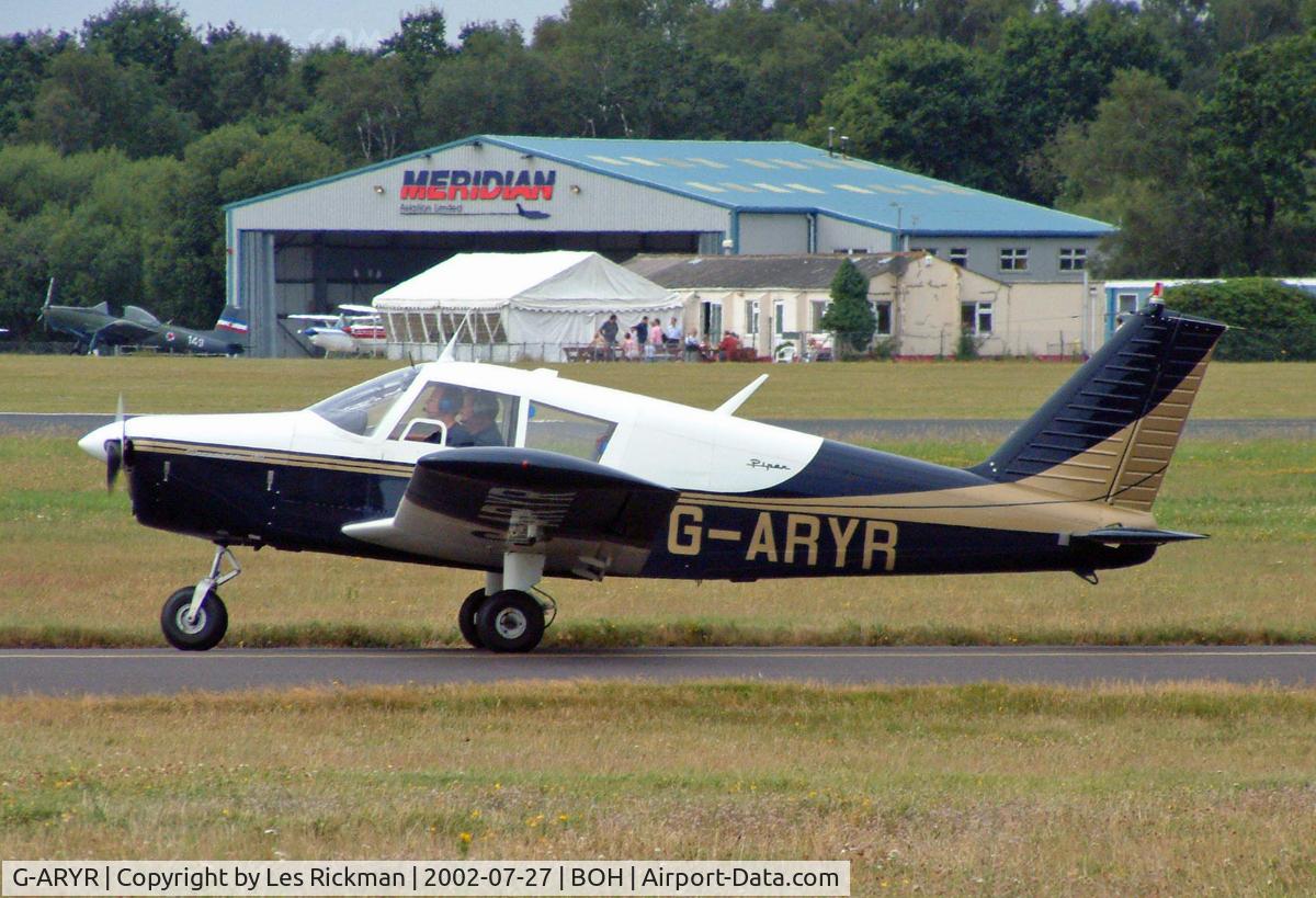 G-ARYR, 1962 Piper PA-28-180 Cherokee C/N 28-770, PA-28 Cherokee 180