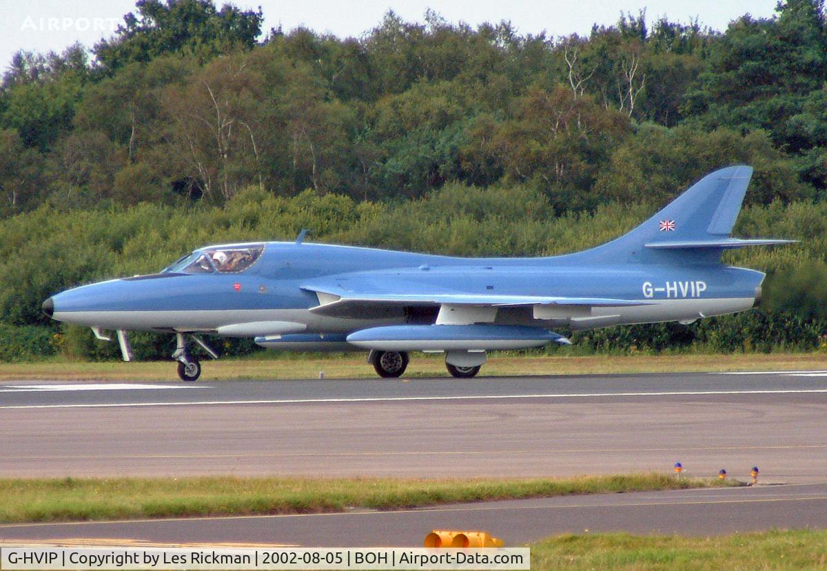 G-HVIP, 1954 Hawker Hunter T.68 C/N HABL-003215&41H-680368, Hawker Hunter T.68