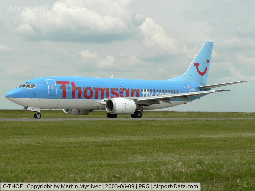 G-THOE, 1995 Boeing 737-3Q8 C/N 26313, Boeing 737-3Q8