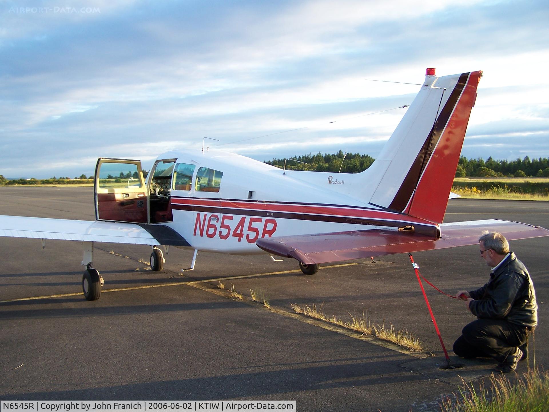 N6545R, 1974 Beech C23 Sundowner 180 C/N M-1581, Romeo II