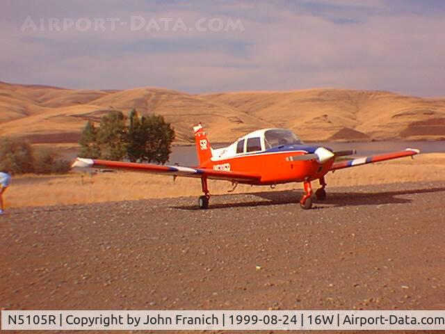 N5105R, 1974 Beech B19 Sport 150 C/N MB-639, Little Goose Dam Gravel Airport