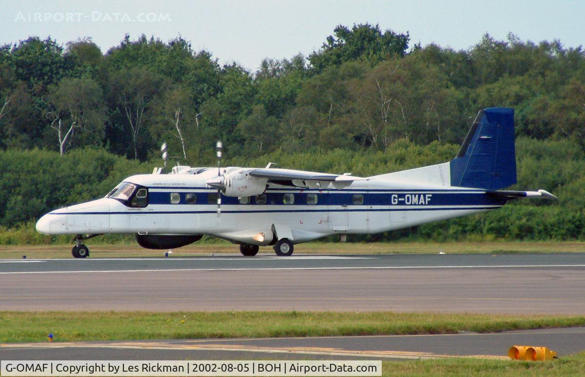 G-OMAF, 1986 Dornier 228-202K C/N 8112, Dornier Do.228-200