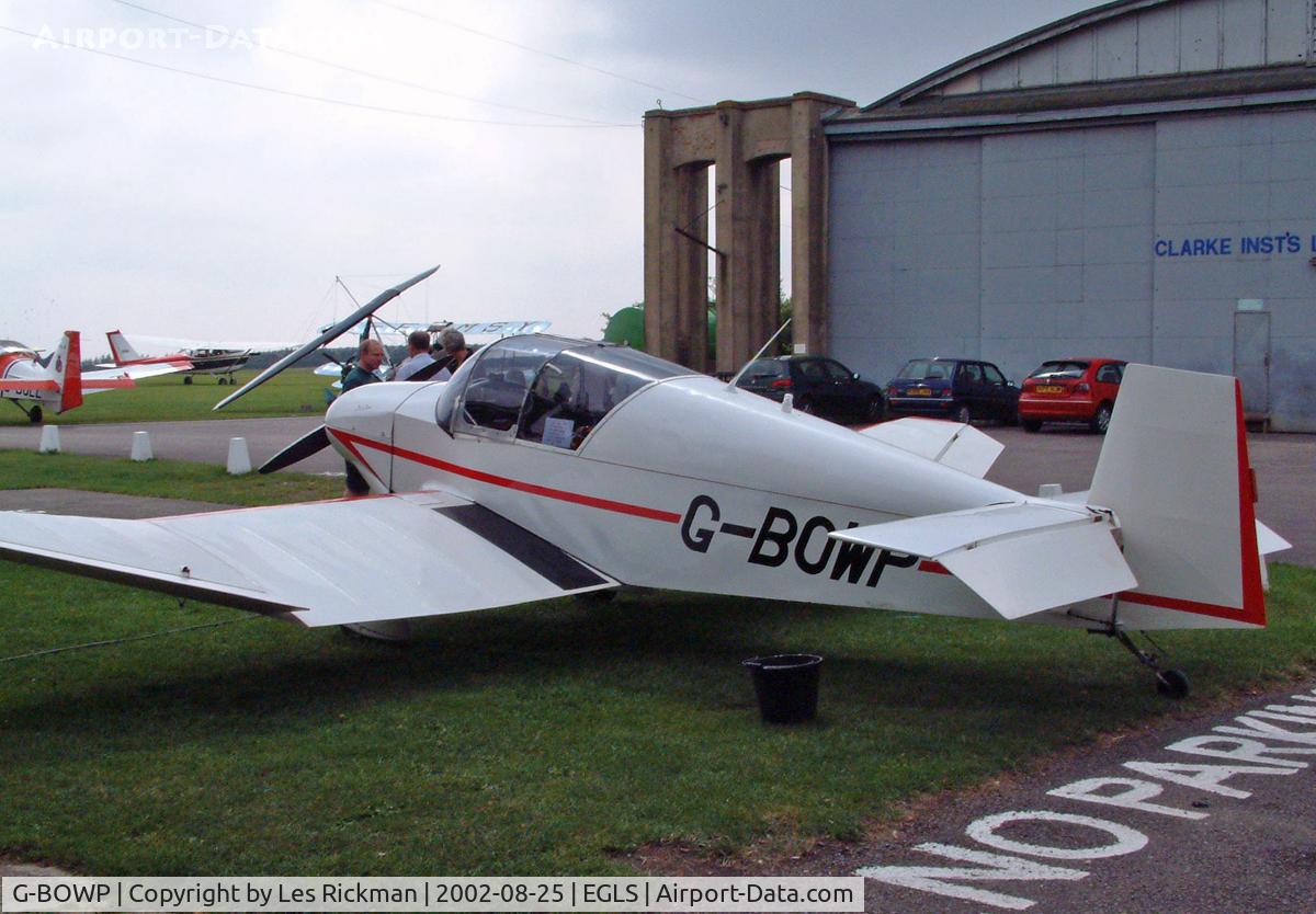 G-BOWP, 1966 Jodel (Wassmer) D-120A Paris-Nice C/N 319, Jodel D 120A