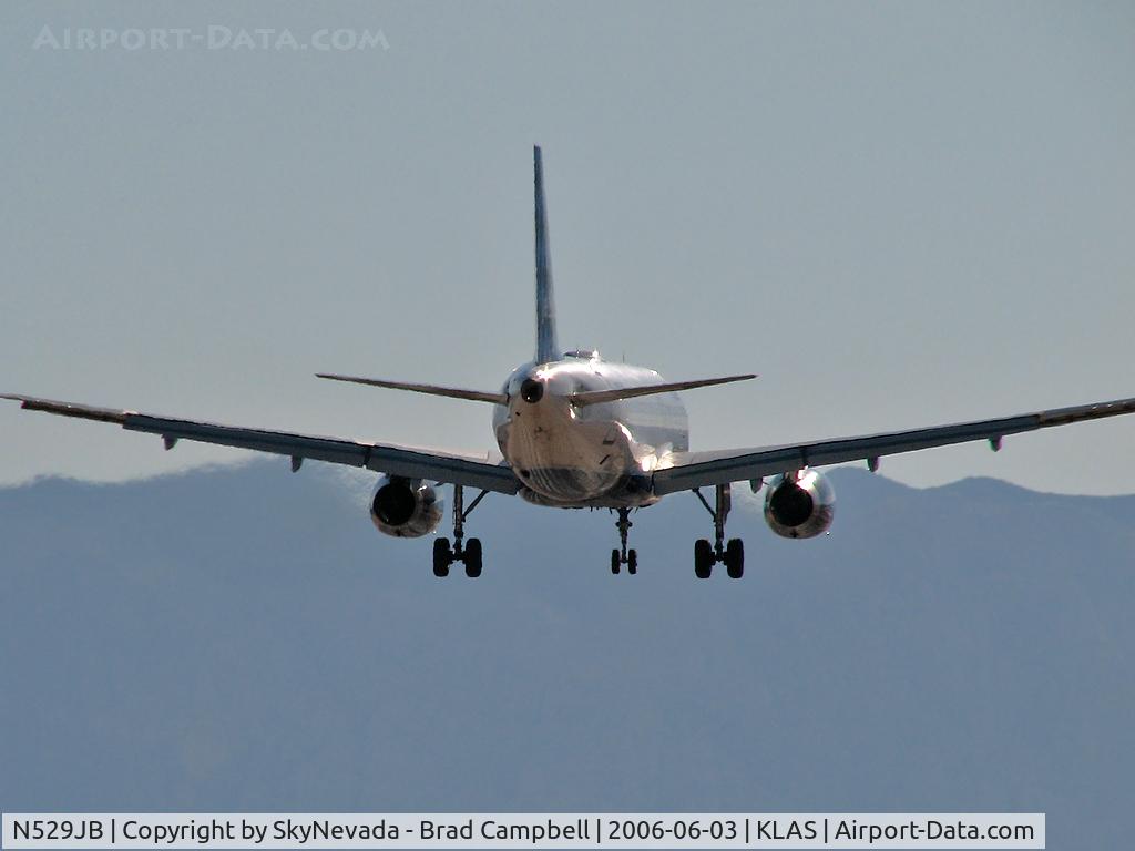N529JB, 2001 Airbus A320-232 C/N 1610, jetBlue Airways - 'Ole Blue Eyes' / 2001 Airbus Industrie A320-232 / Sad to see ya go...