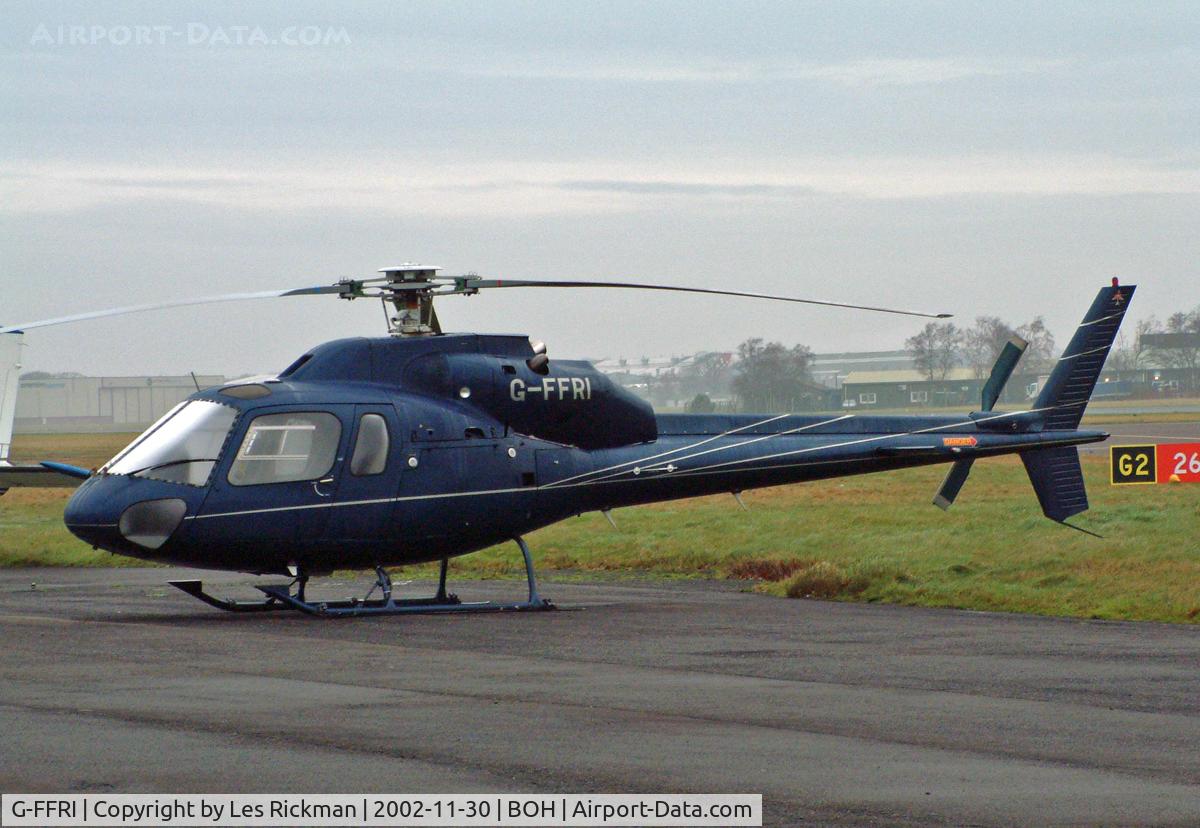 G-FFRI, 1982 Aérospatiale AS-355F-1 Twin Ecureuil C/N 5120, AS.355F-1 Twin Squirrel