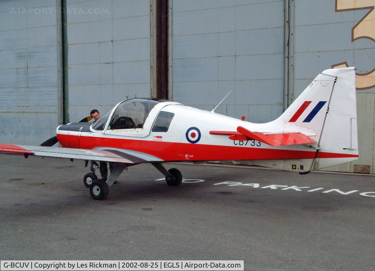G-BCUV, 1975 Scottish Aviation Bulldog Series 120 Model 122 C/N BH120/376, SAL Bulldog T1
