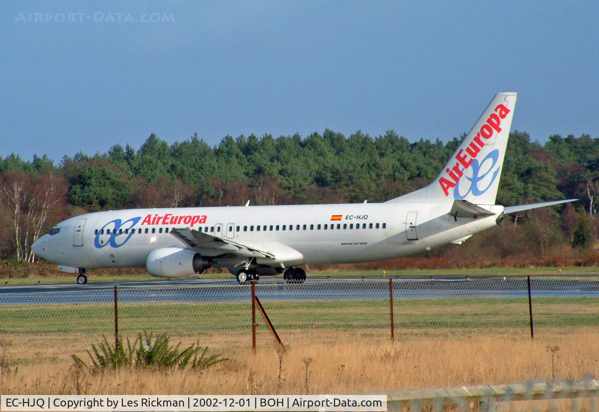 EC-HJQ, 2000 Boeing 737-85P C/N 28387, Boeing 737 85P