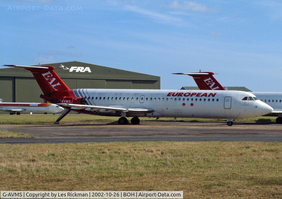 G-AVMS, 1968 BAC 111-510ED One-Eleven C/N BAC.146, BAC 1-11