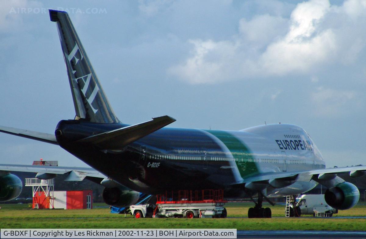 G-BDXF, 1977 Boeing 747-236B C/N 21351, Boeing 747 236B
