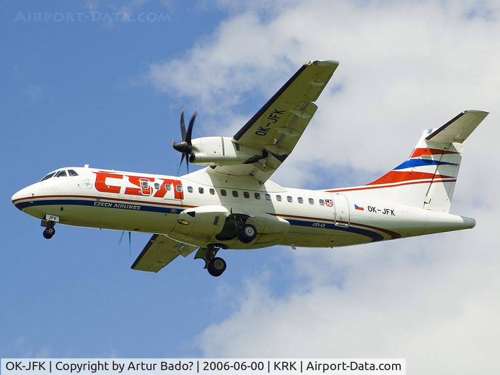OK-JFK, 2004 ATR 42-500 C/N 625, CSA