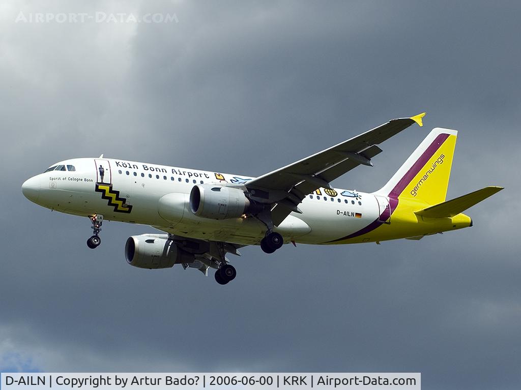 D-AILN, 1997 Airbus A319-114 C/N 700, Germanwings