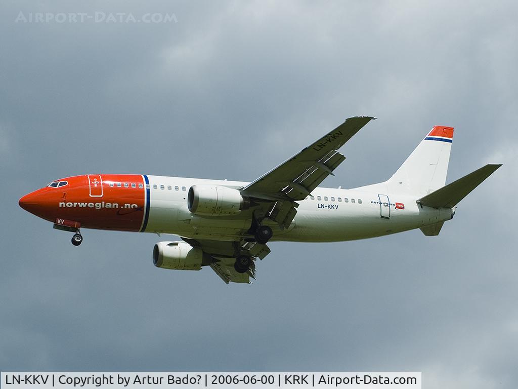 LN-KKV, 1993 Boeing 737-3Y5 C/N 25613, Norwegian