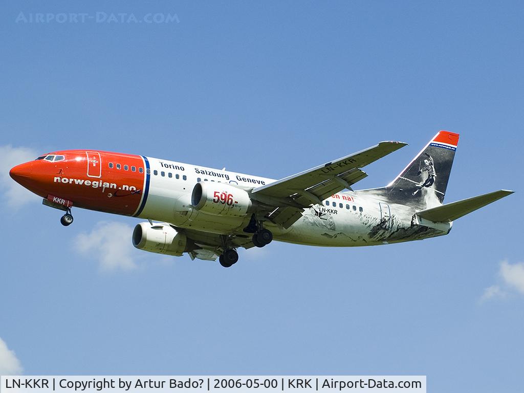 LN-KKR, 1988 Boeing 737-3Y0 C/N 24256, Norwegian