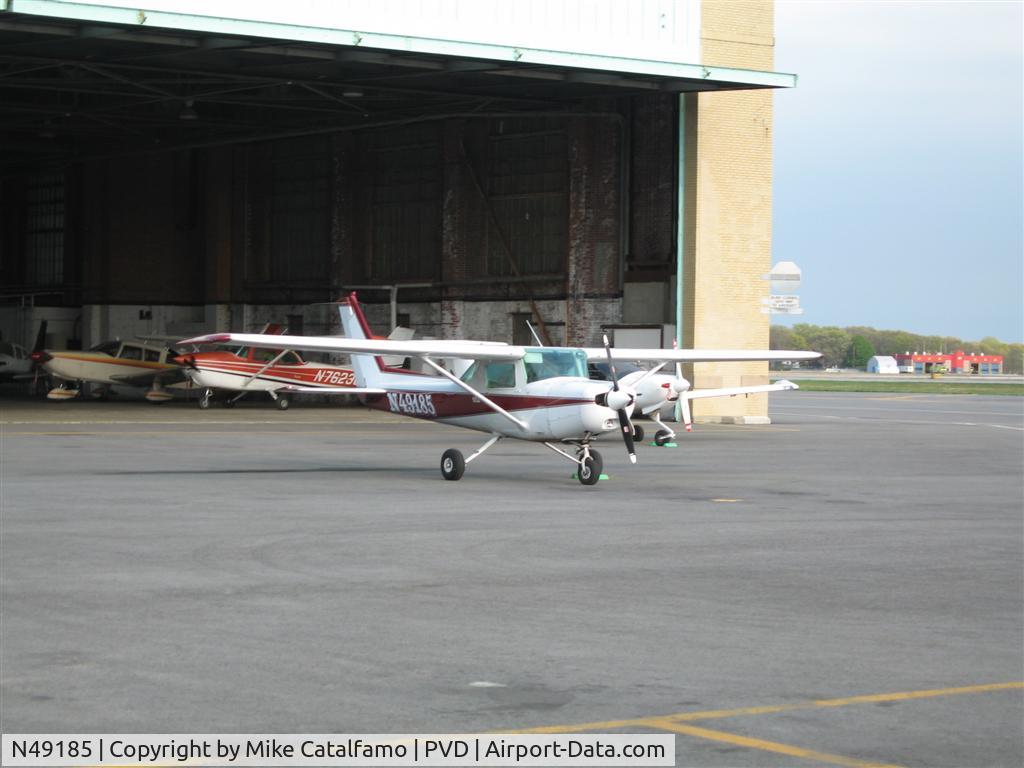 N49185, Cessna 152 C/N 15283435, Pic of 185 at one of Horizon's parking area