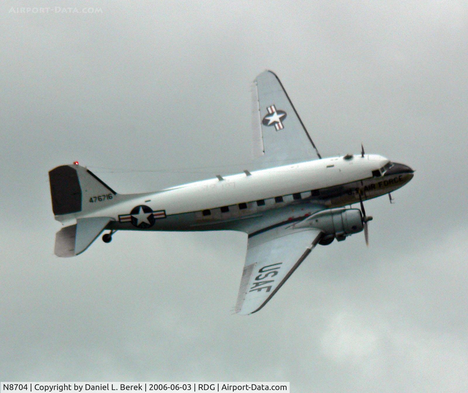 N8704, 1944 Douglas DC3C-S4C4G (TC-47B-30-DK) C/N 33048, 