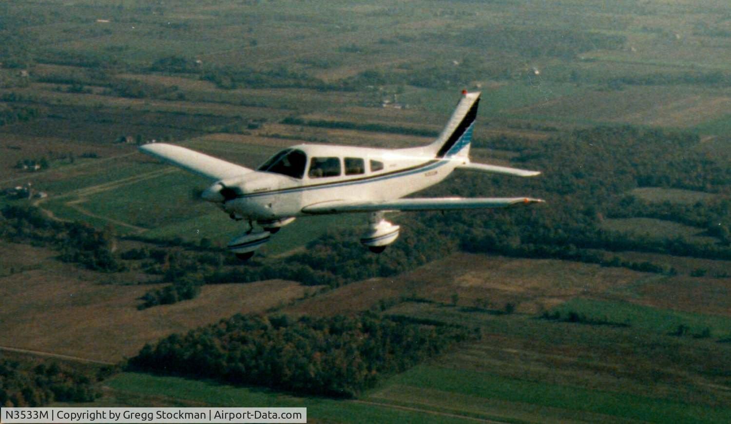 N3533M, 1978 Piper PA-28-181 C/N 28-7890311, N3533M in flight