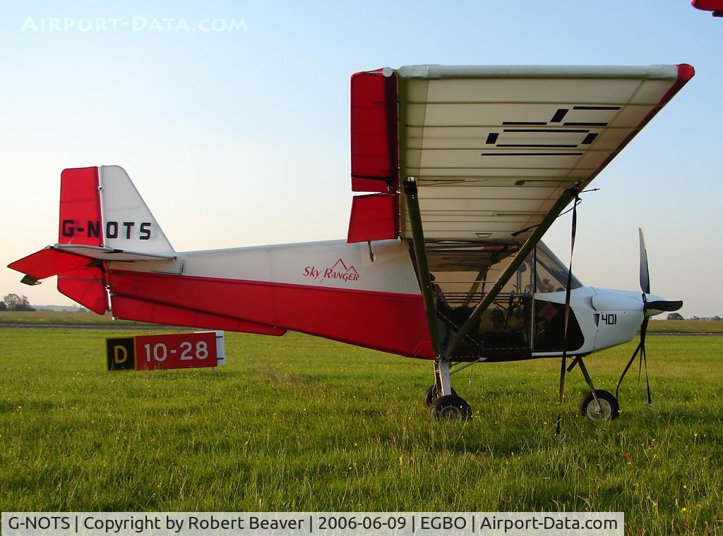 G-NOTS, 2005 Skyranger 912S(1) C/N BMAA/HB/352, Skyranger 912(2)