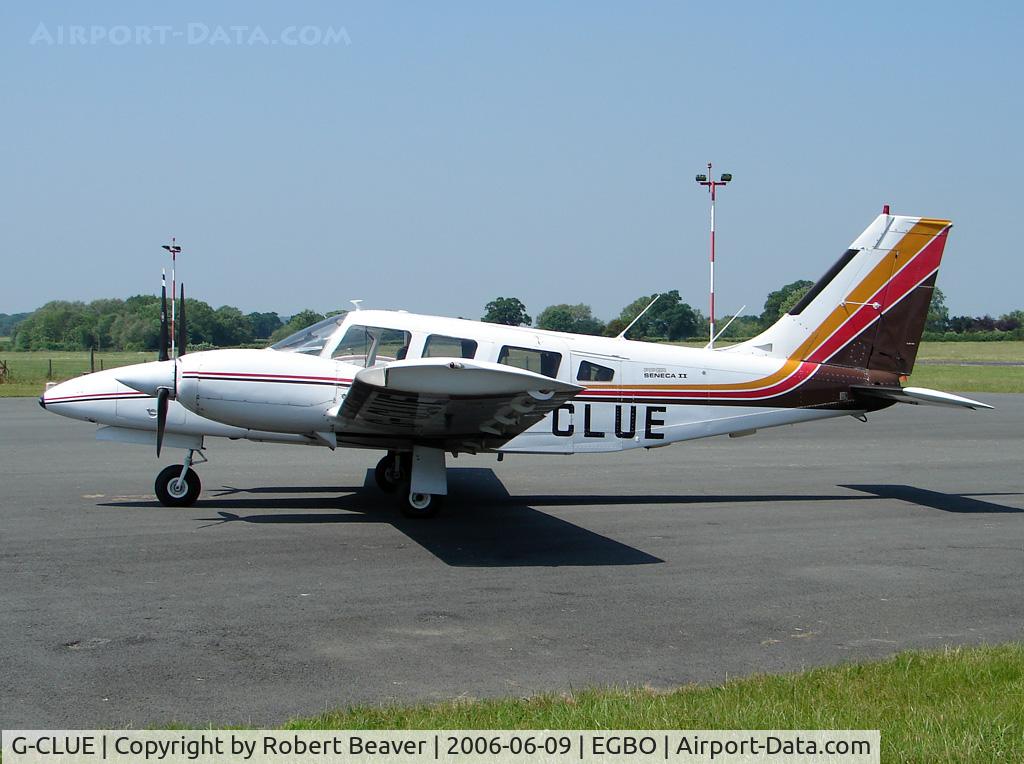 G-CLUE, 1979 Piper PA-34-200T Seneca II C/N 34-7970502, Piper PA34 200T Seneca II