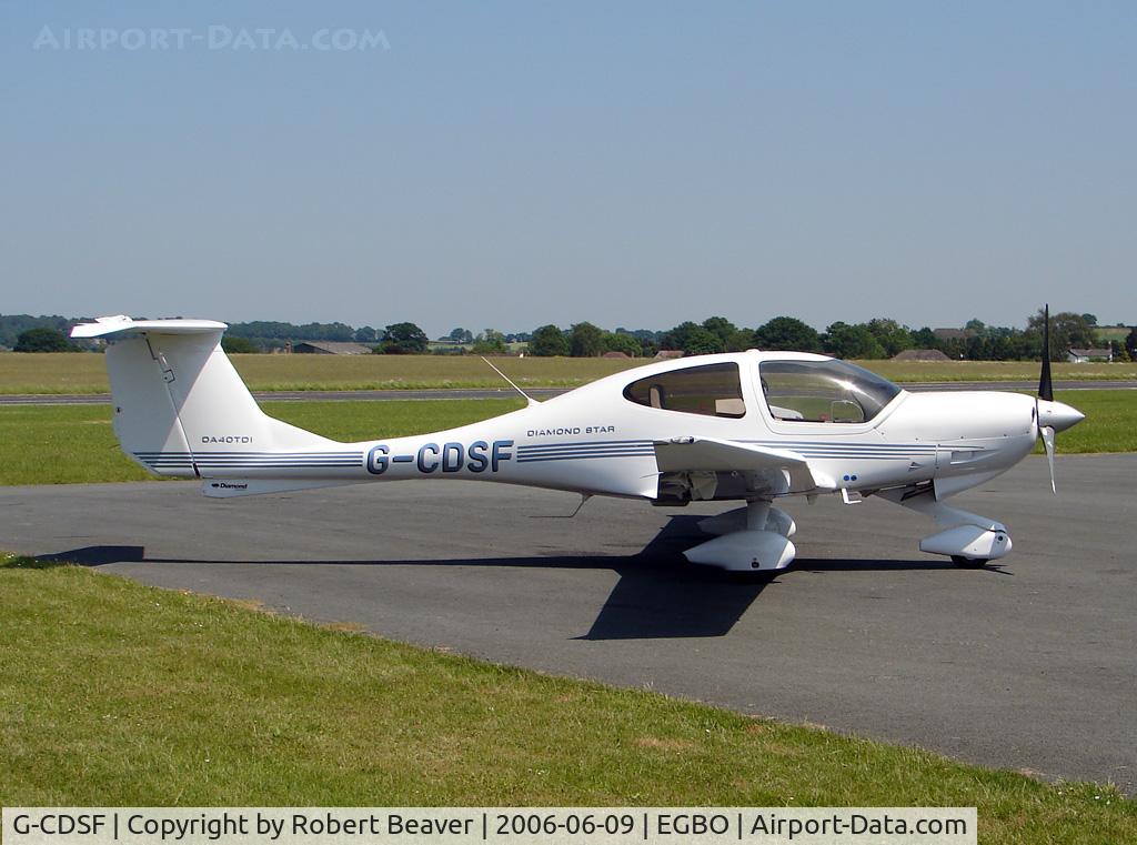 G-CDSF, 2005 Diamond DA-40D Diamond Star C/N D4.190, Diamond DA40D Diamond Star