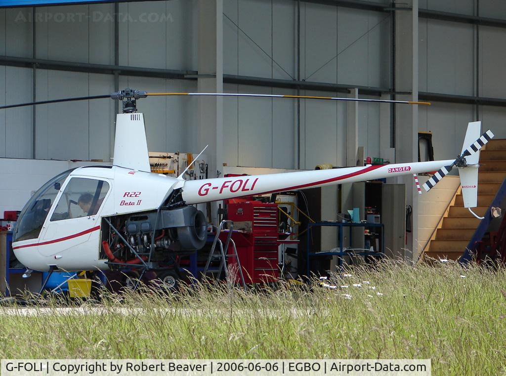 G-FOLI, 1998 Robinson R22 Beta C/N 2813, Robinson R22 Beta
