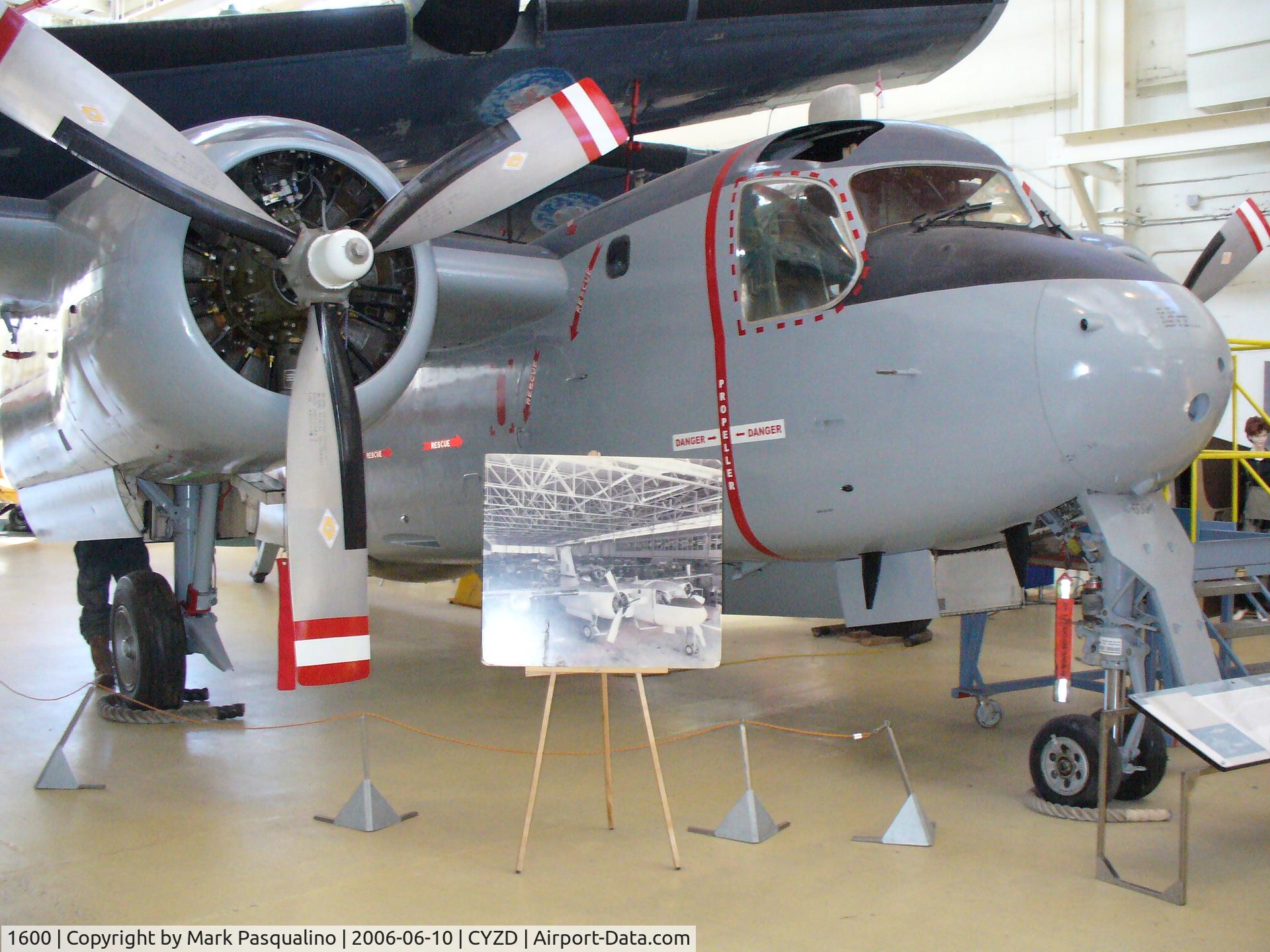 1600, De Havilland Canada CS2F-2 Tracker C/N DHC99, CS2F-2 Tracker #1600