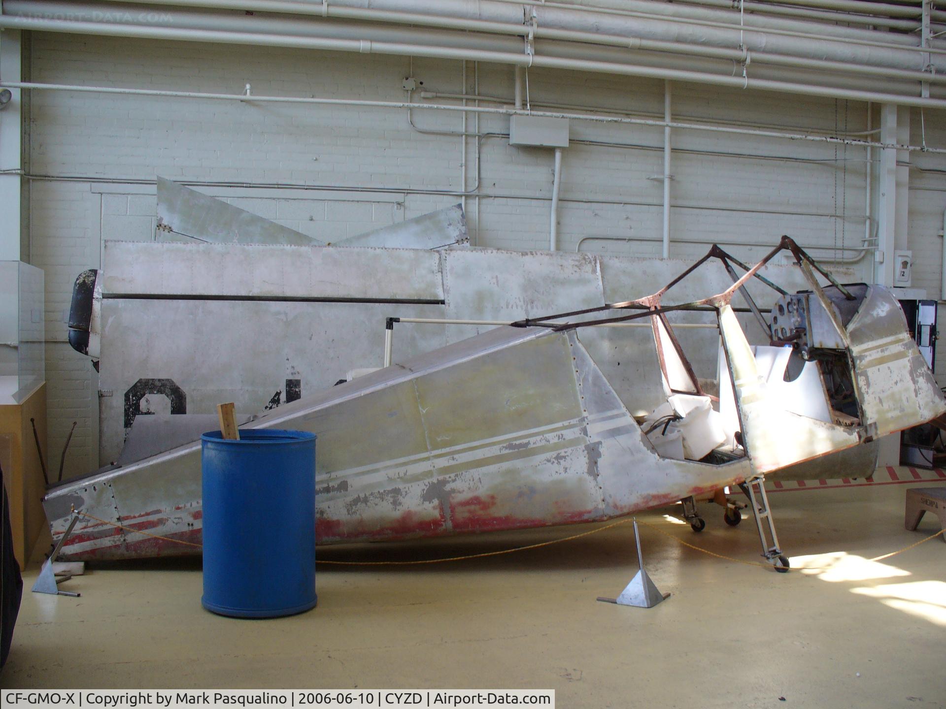 CF-GMO-X, 1960 Found FBA-2A C/N 01, Found Aircraft at Toronto Aerospace Museum