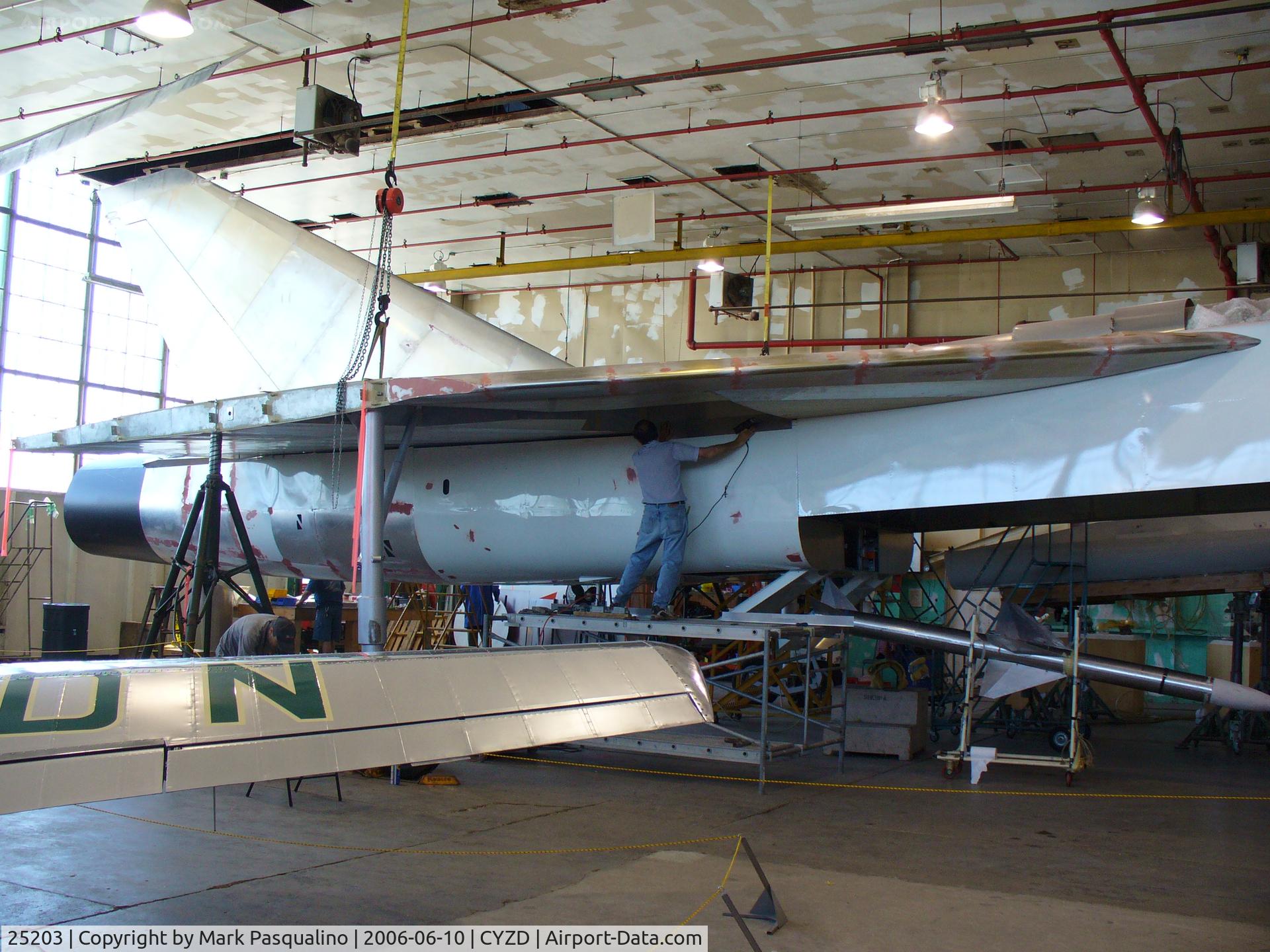 25203, Avro Canada CF-105 Arrow replica C/N 203, Avro Arrow full size replica to be Number 203