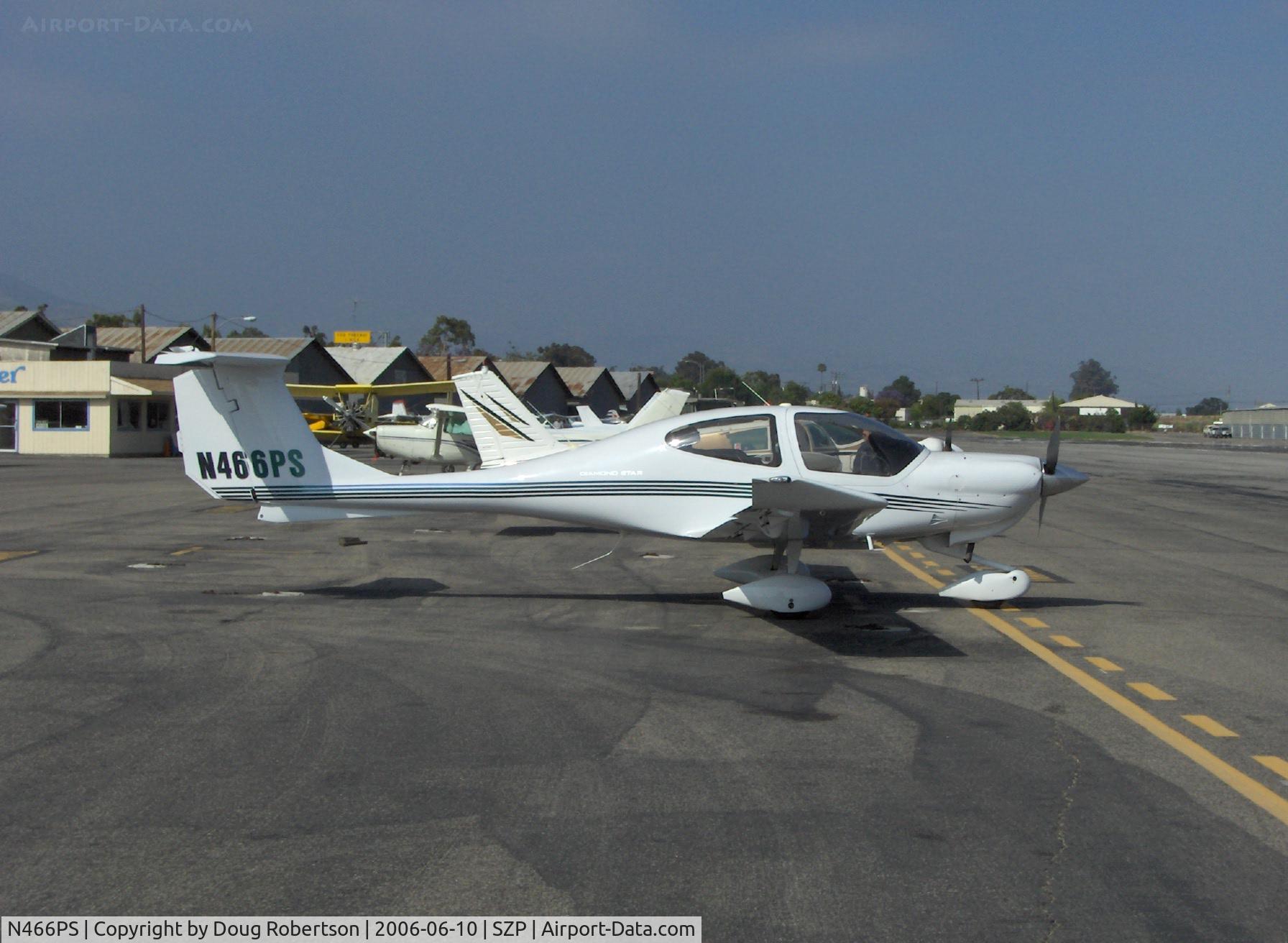 N466PS, 2005 Diamond DA-40 Diamond Star C/N 40.464, 2005 Diamond Aircraft Ind. Inc. DA40-180 DIAMOND STAR, Lycoming IO-360 180 Hp