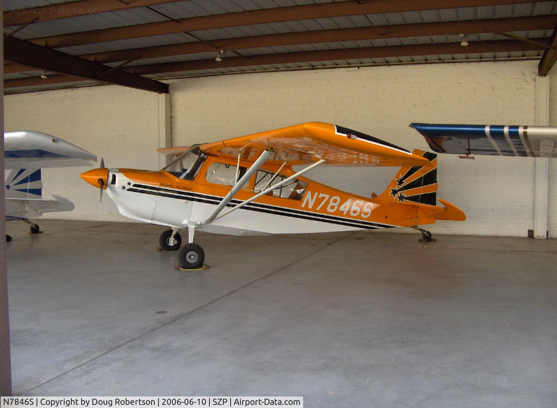N7846S, 1976 Bellanca 8KCAB Decathlon C/N 268-76, 1976 Bellanca 8KCAB DECATHLON, Lycoming AEIO-360 180 Hp upgrade to SUPER DECATHLON