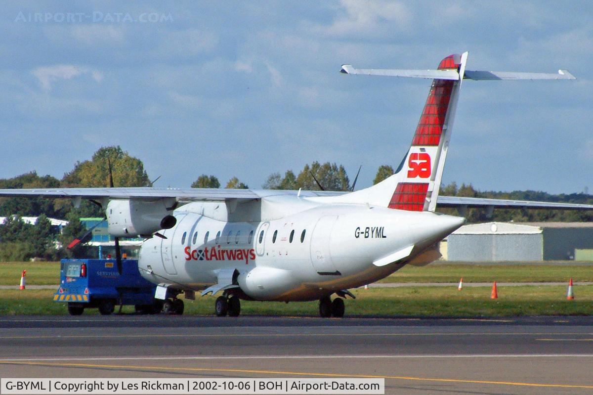 G-BYML, 1996 Dornier 328-100 C/N 3069, Dornier Do.328-100