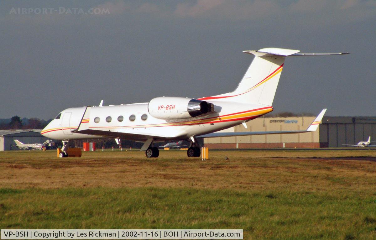 VP-BSH, 2002 Gulfstream Aerospace G-IV SP C/N 1466, Gulfstream Aerospace G-IV Gulfstream IV-SP