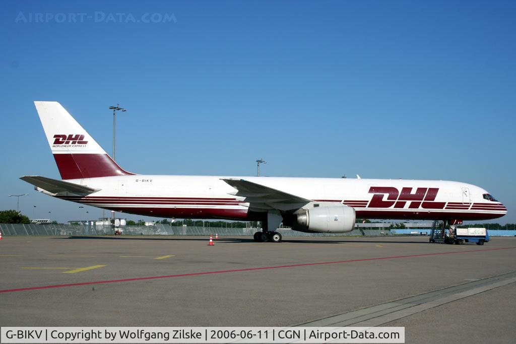 G-BIKV, 1985 Boeing 757-236 C/N 23400, freighter