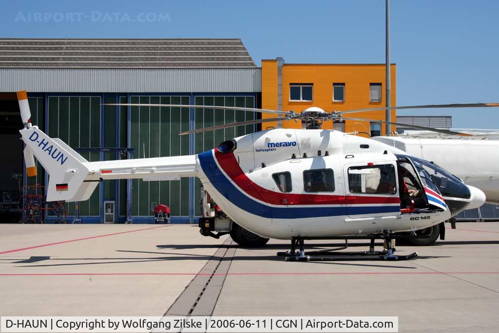 D-HAUN, Eurocopter-Kawasaki EC-145 (BK-117C-2) C/N 9088, visitor