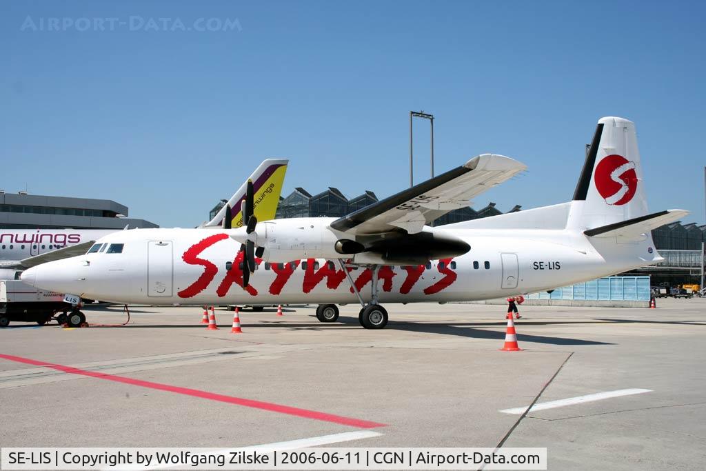 SE-LIS, 1989 Fokker 50 C/N 20152, FIFA 2006 visitor