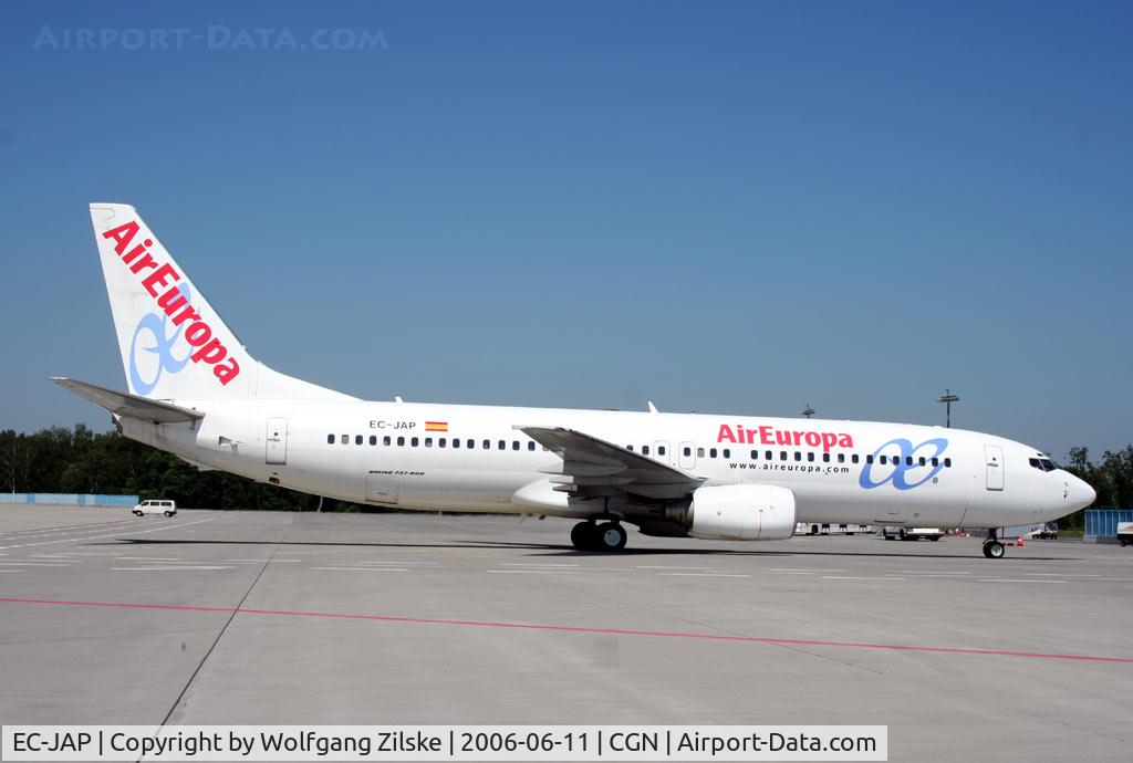 EC-JAP, 2004 Boeing 737-85P C/N 33971, FIFA 2006 visitor