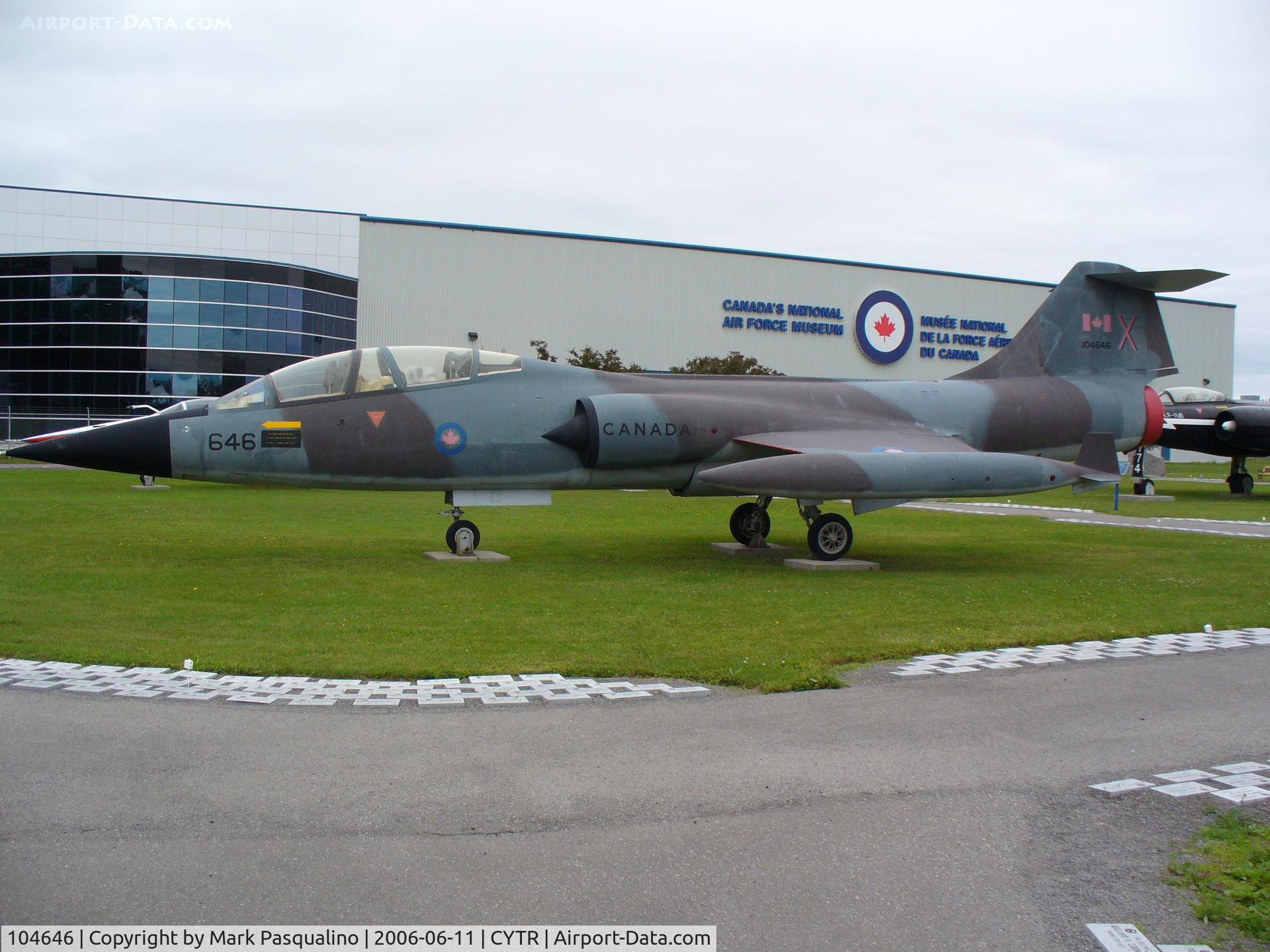 104646, Lockheed CF-104D Starfighter C/N 583A-5316, CF-104