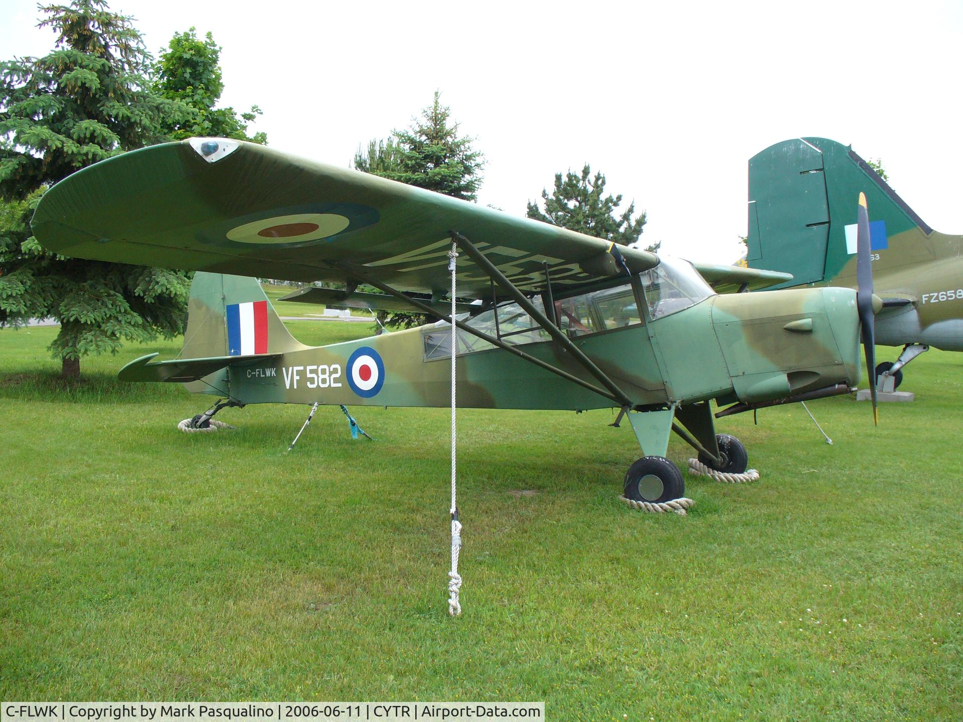 C-FLWK, 1948 Auster AOP.6 C/N 2598, Auster AOP6