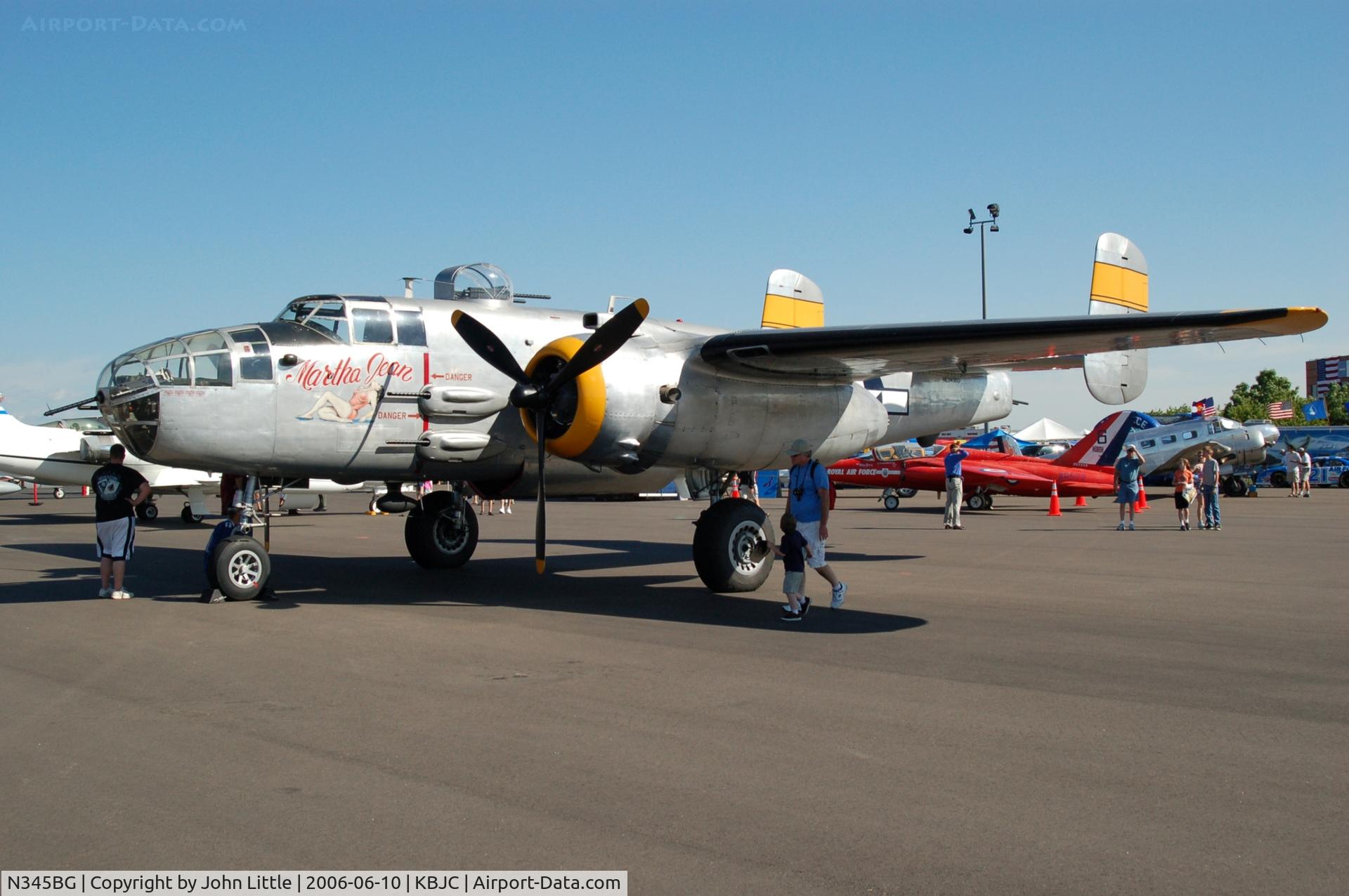 N345BG, 1944 North American TB-25N Mitchell C/N 108-47531, 