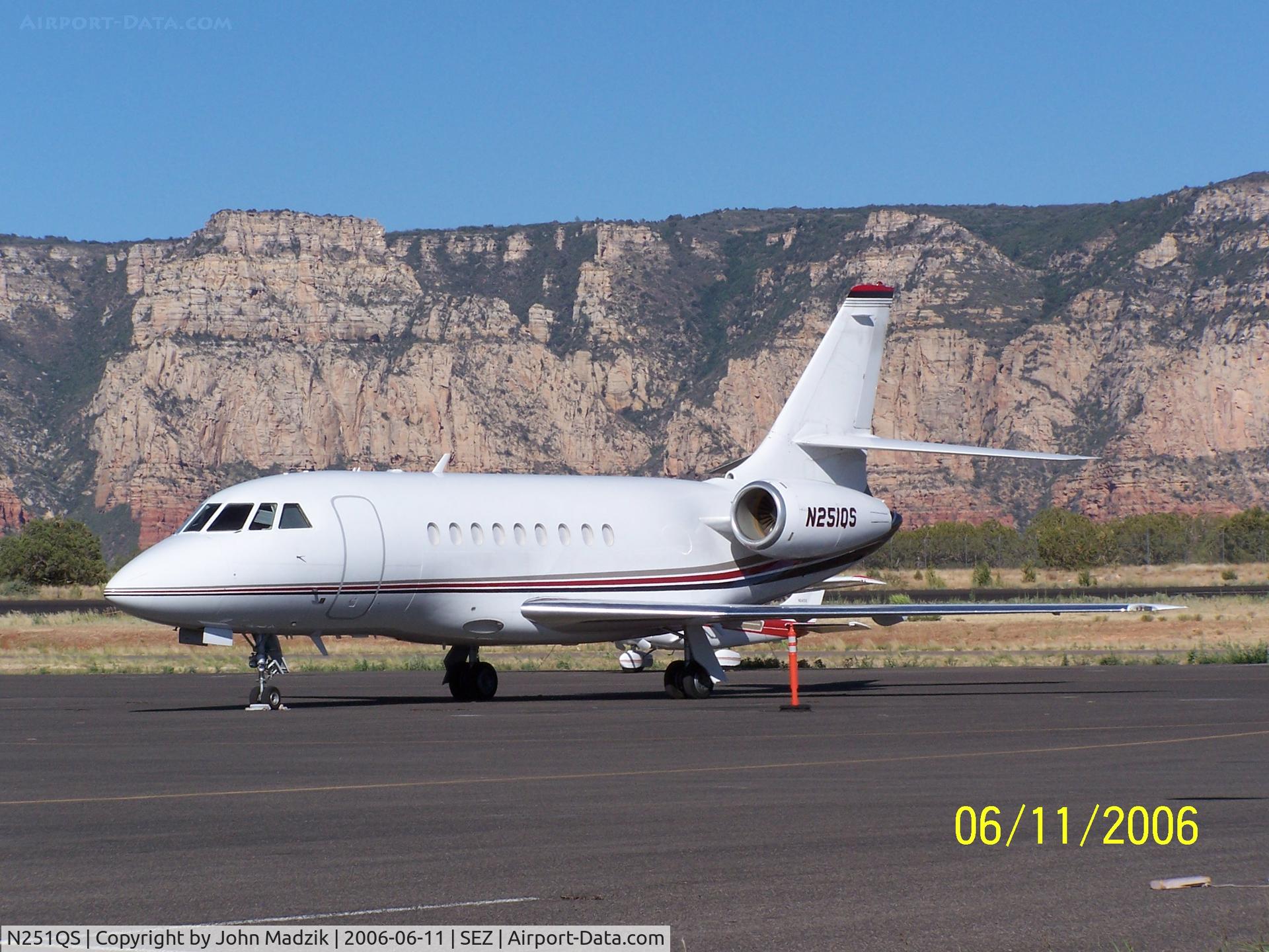 N251QS, 2002 Dassault Falcon 2000 C/N 202, Sedona Airport