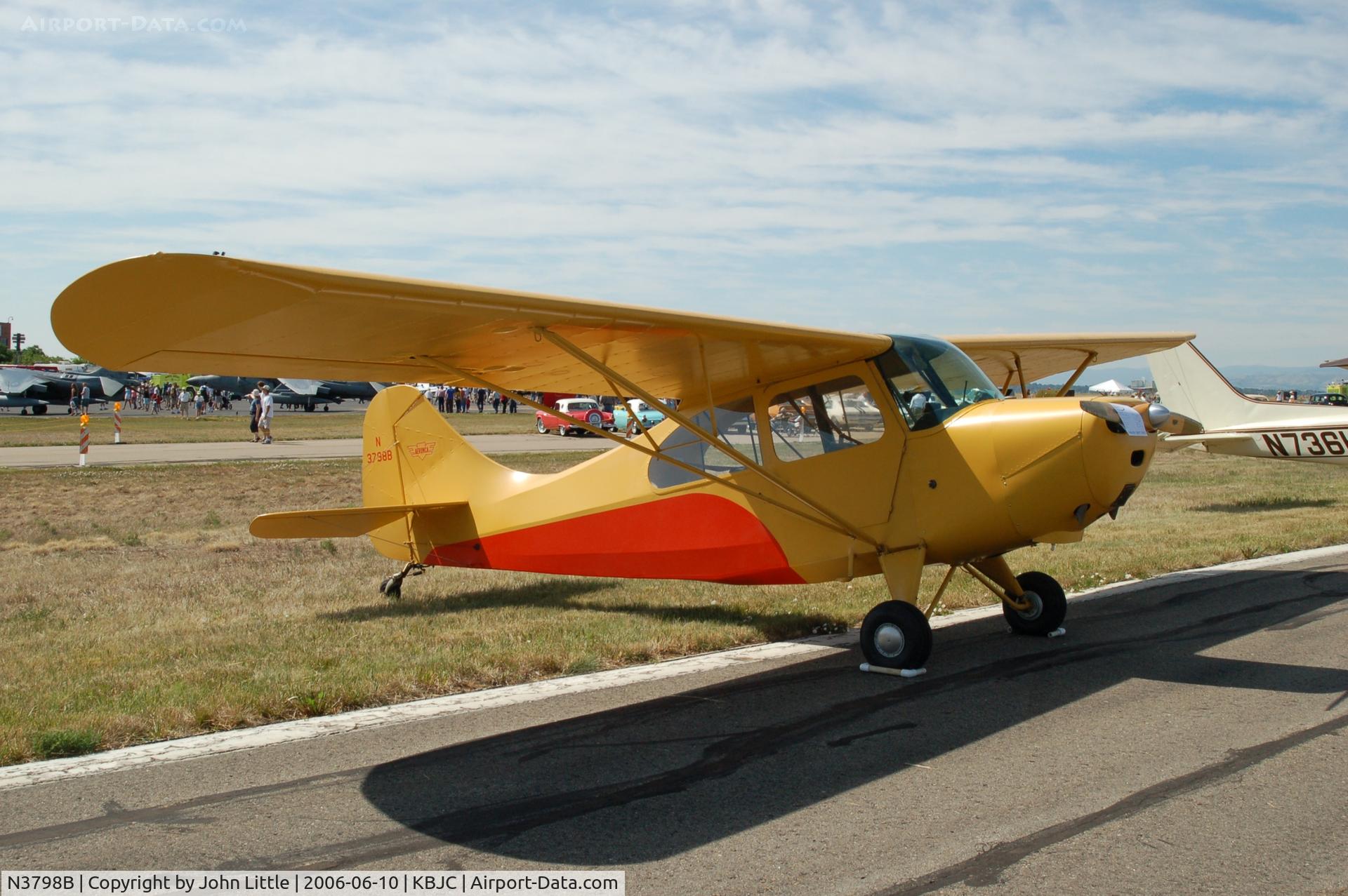N3798B, Aeronca 7DC C/N 7DC-50, Under the Judges Scrutiny - JeffCo Open House
