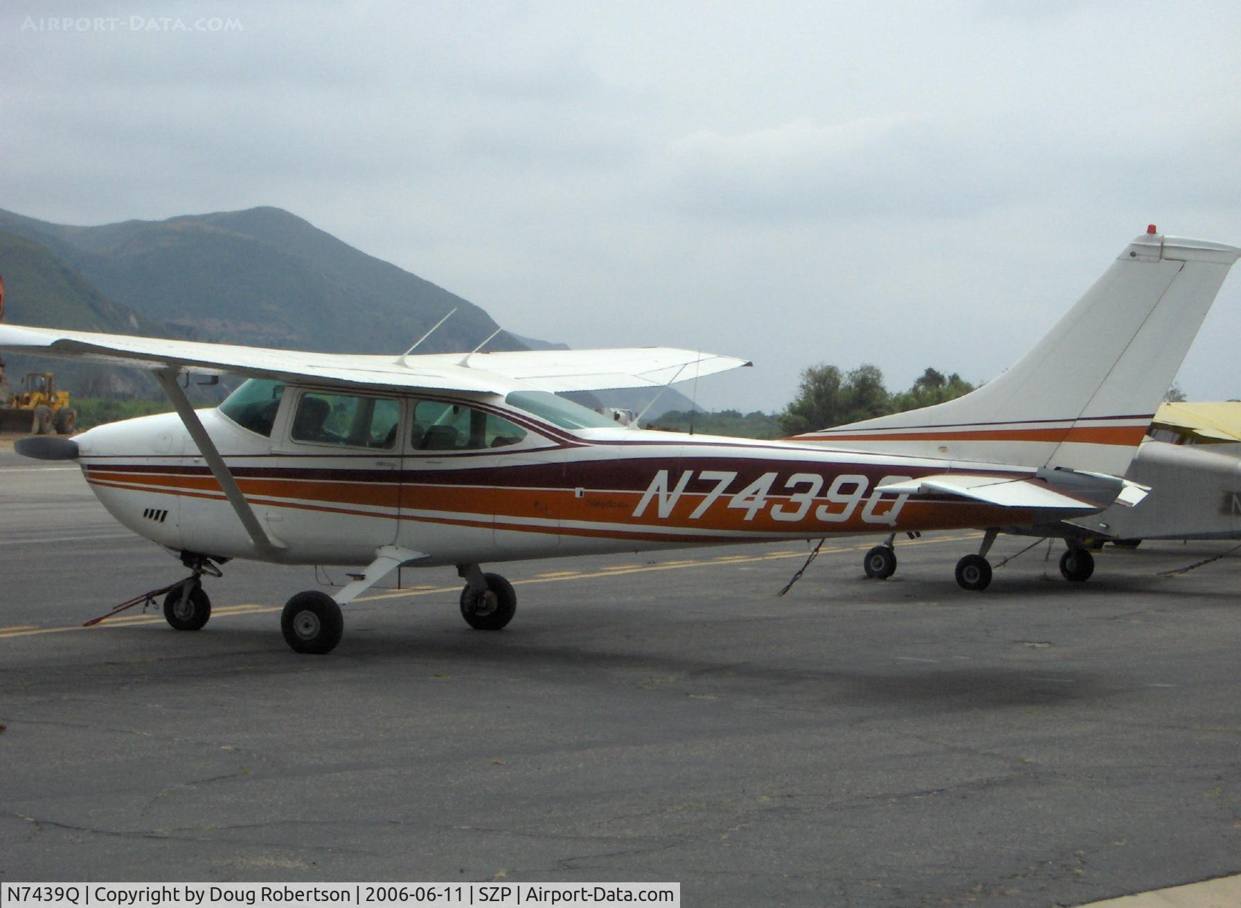N7439Q, 1972 Cessna 182P Skylane C/N 18261079, 1972 Cessna 182P SKYLANE, Continental O-470-R 230 Hp
