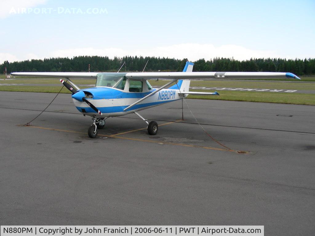 N880PM, 1966 Cessna 150G C/N 15065825, Lunch at PWT