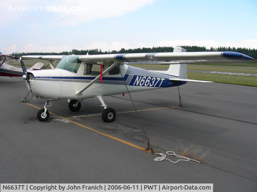 N6637T, Cessna 150A C/N 15059037, Lunch at PWT