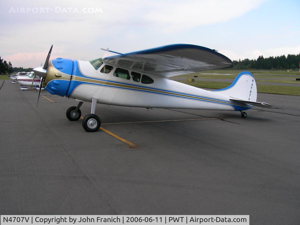 N4707V, 1947 Cessna 195 C/N 7275, Beauty
