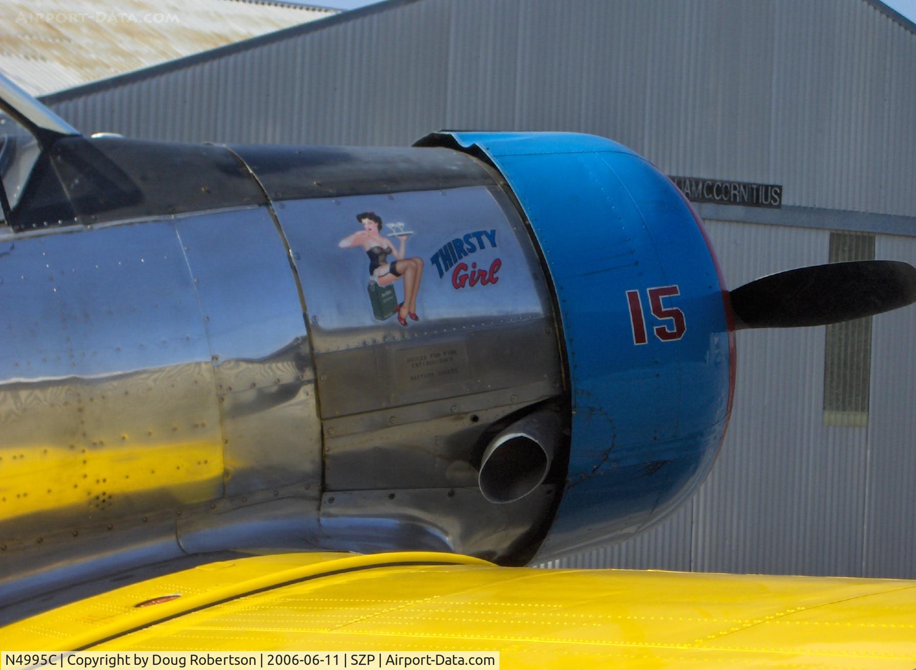 N4995C, 1949 North American T-6G Texan C/N 168-481, 