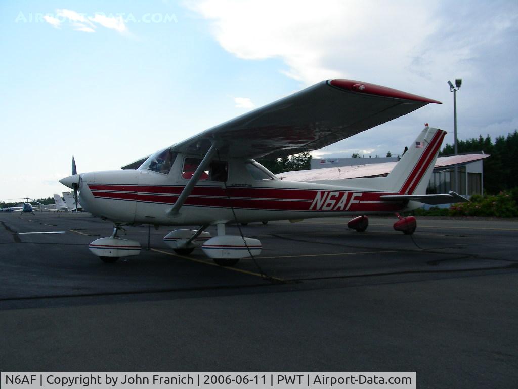 N6AF, 1974 Cessna 150M C/N 15076185, Lunch at PWT