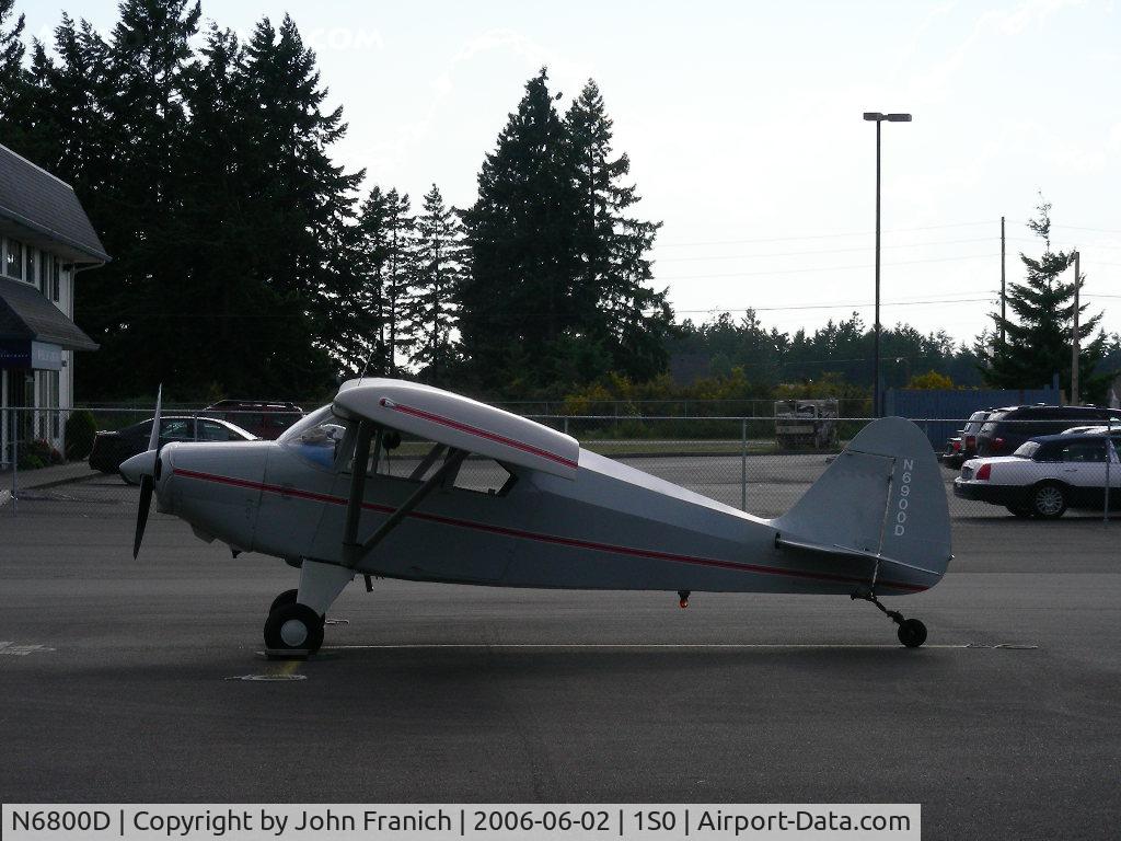 N6800D, 1962 Cougar Toledo 1 C/N A-1, Canvas