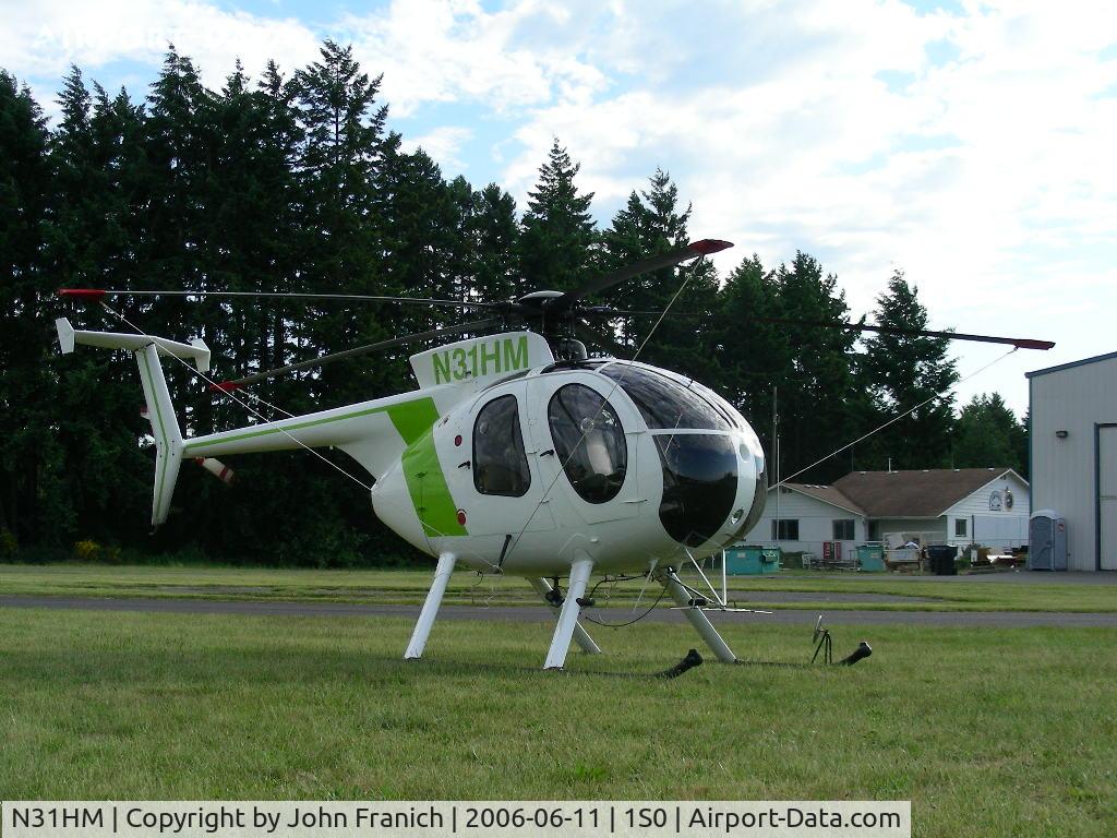 N31HM, 1977 Hughes 369D C/N 1160027D, Cute!