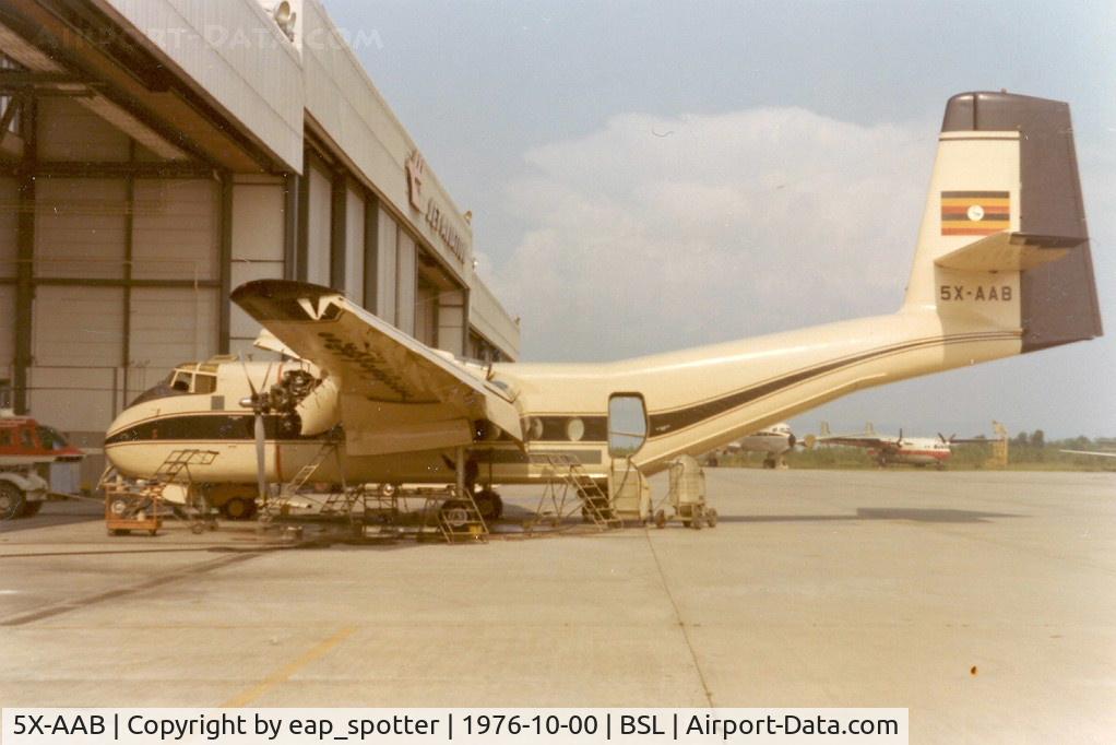 5X-AAB, 1965 De Havilland Canada DHC-4A Caribou C/N 222, last check bevore delivered to customer